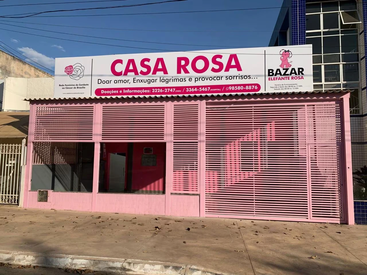 Acolhimento na Casa de Apoio