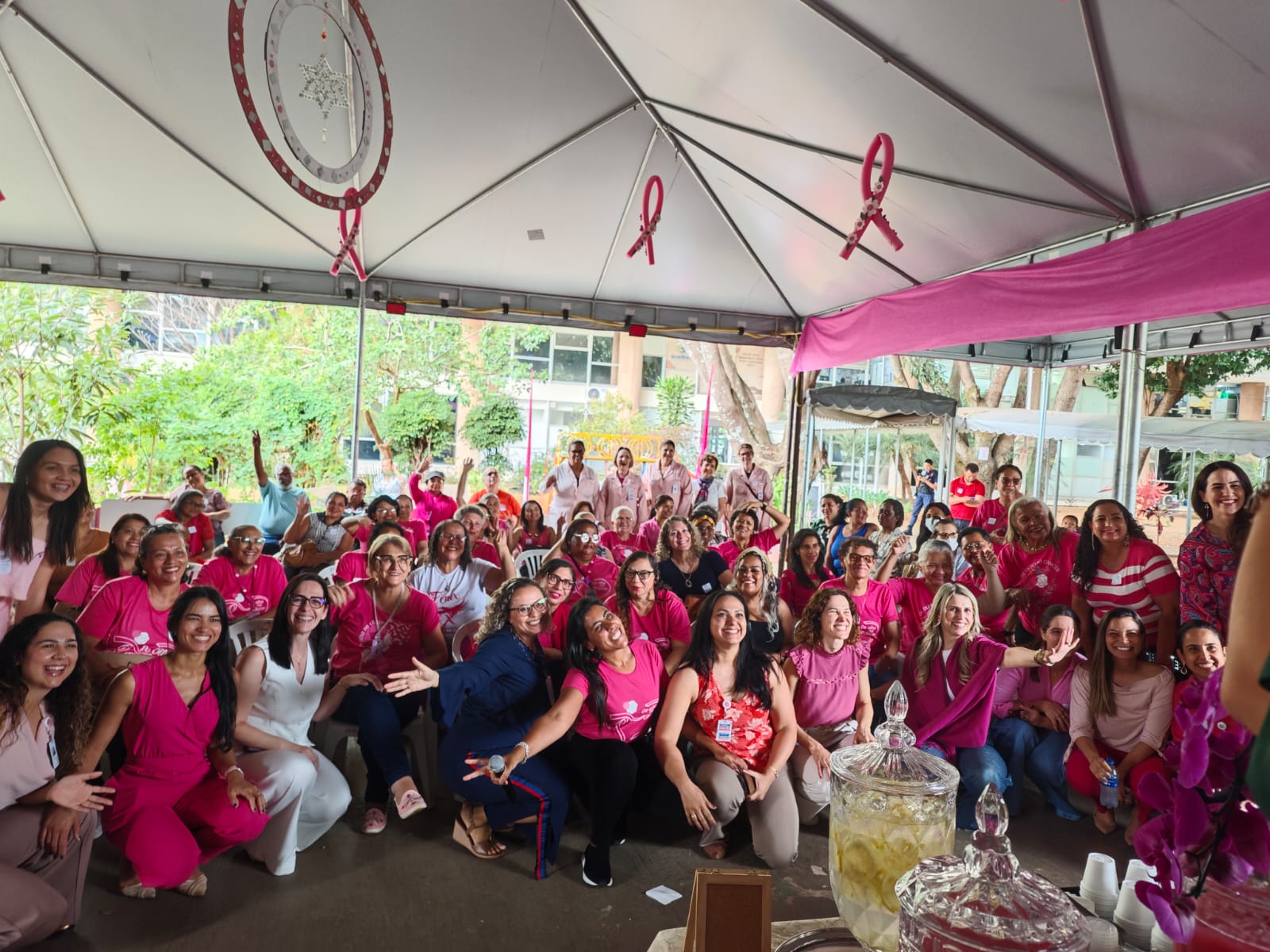 Salão Solidário na Casinha Rosa
