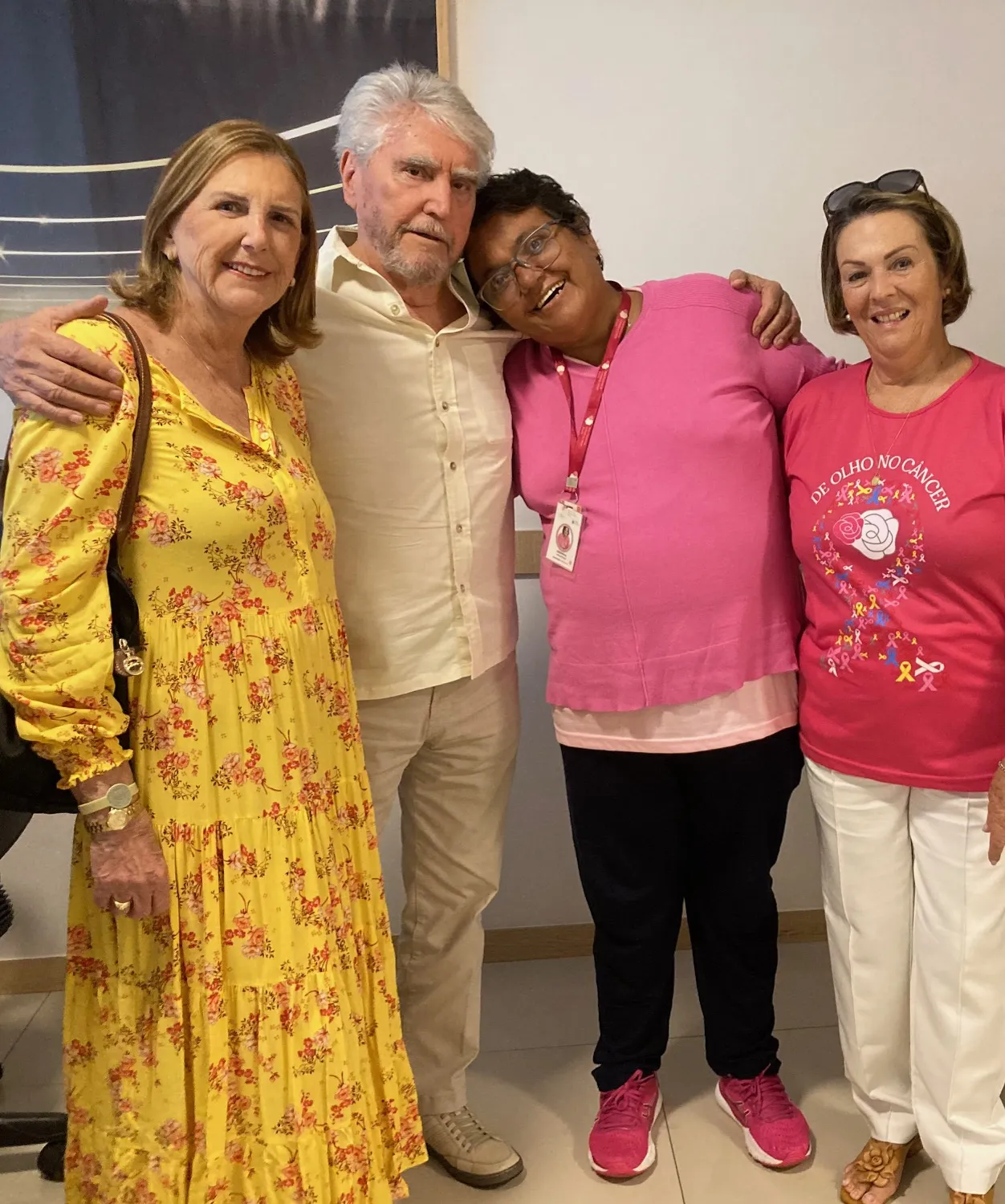 Voluntárias da Rede Feminina em atividade